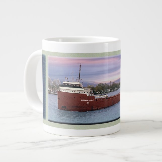 Robert C. Stanley jumbo mug (Front Left)
