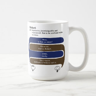 robert coffee mug