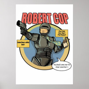 Robert Cop Poster