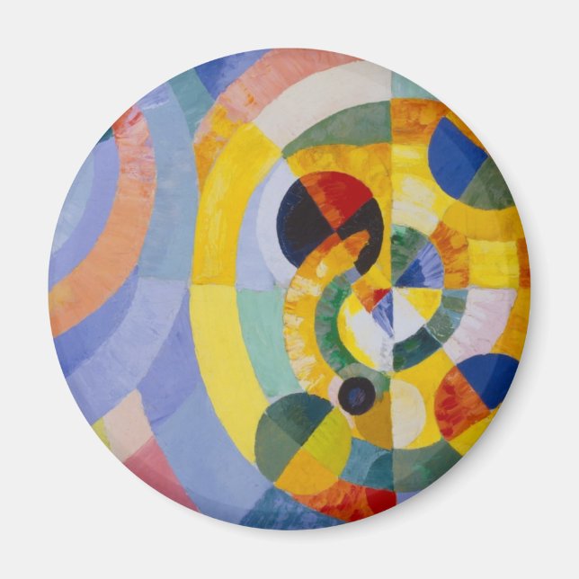 Robert Delaulay - Circular Forms Magnet (Front)
