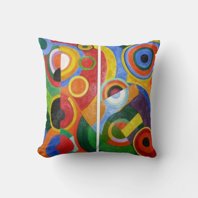 Robert Delaunay art: Rhythm Cushion (Front)
