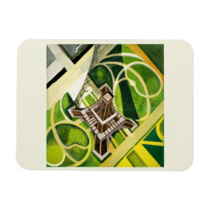 Robert Delaunay - Eiffel Tower 1922 Magnet