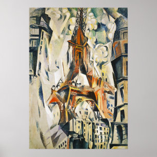 Robert Delaunay Eiffel Tower Poster