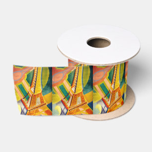 Robert Delaunay - Eiffel Tower Satin Ribbon