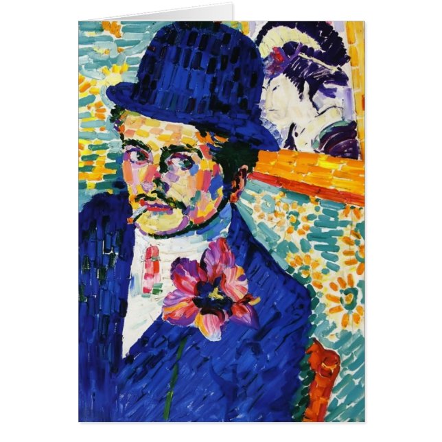 Robert Delaunay- Man with a Tulip (Front)