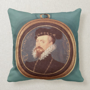 Robert Dudley, Earl of Leicester (c.1532-88) 1576 Cushion