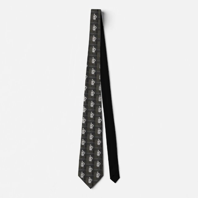 Robert E. Lee Art Portrait Necktie (Front)