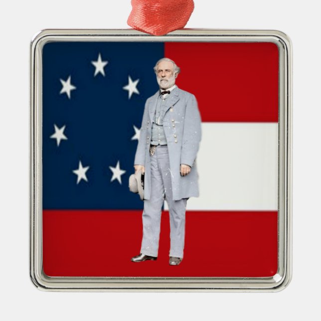 ROBERT E. LEE METAL TREE DECORATION (Front)