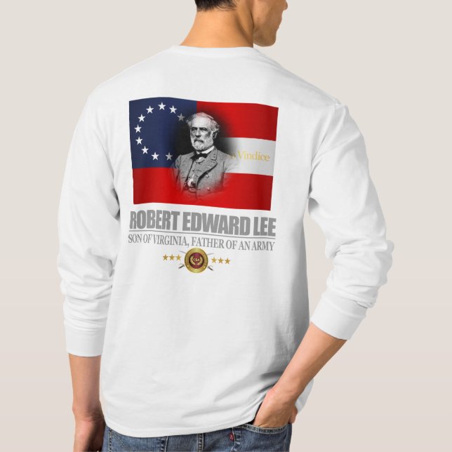Robert E Lee (Southern Patriot) T-Shirt (Back)