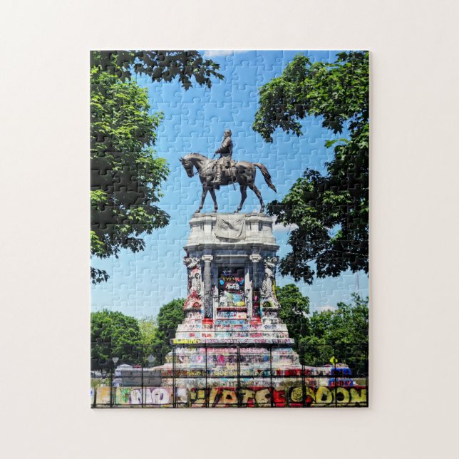 Robert E. Lee Statue Jigsaw Puzzle (Vertical)