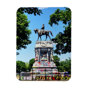 Robert E. Lee Statue Magnet