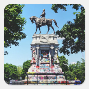 Robert E. Lee Statue Sticker
