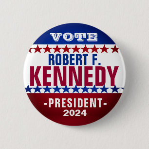 Robert F Kennedy 2024 Campaign Button