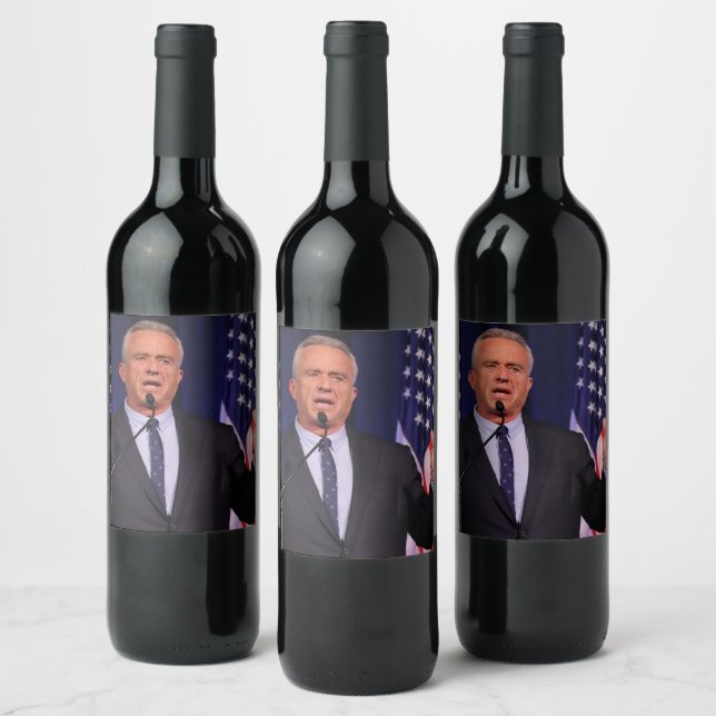 Robert F Kennedy Jr Wine Label (Bottles)