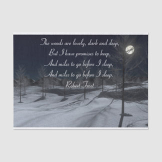 Robert Frost Gift Tissue Paper