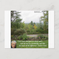 Robert Frost Wisdom Quote "Road Less Travelled"