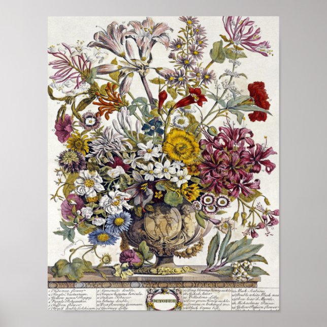 Robert Furber - October  -  Twelve Months Poster (Front)