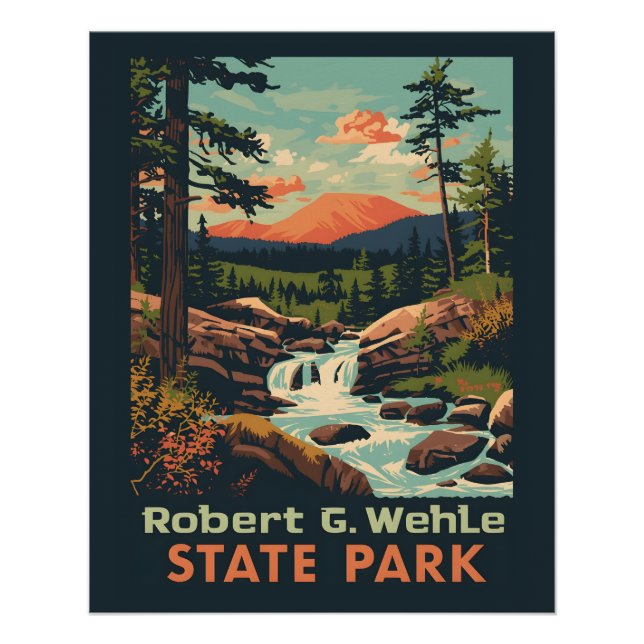 Robert G. Wehle State Park - New York  Poster (Front)