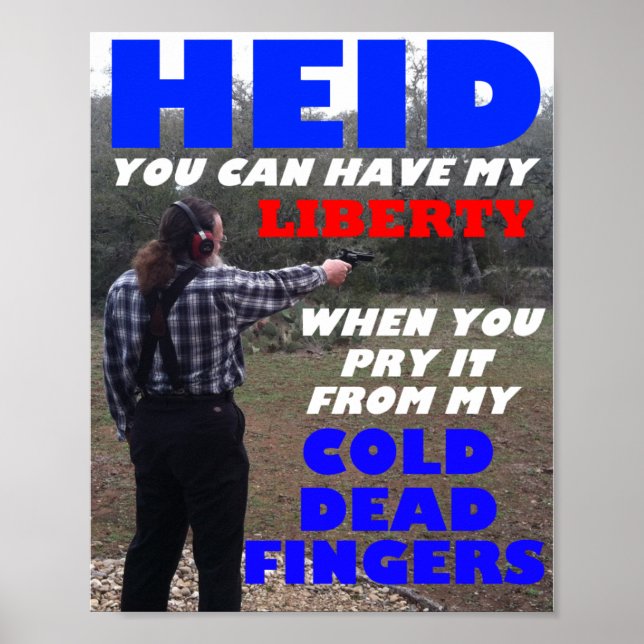Robert Heid "Liberty" Poster (Front)