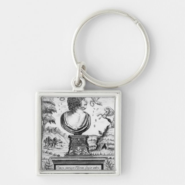 Robert Herrick , engraved by the artist Key Ring (Front)