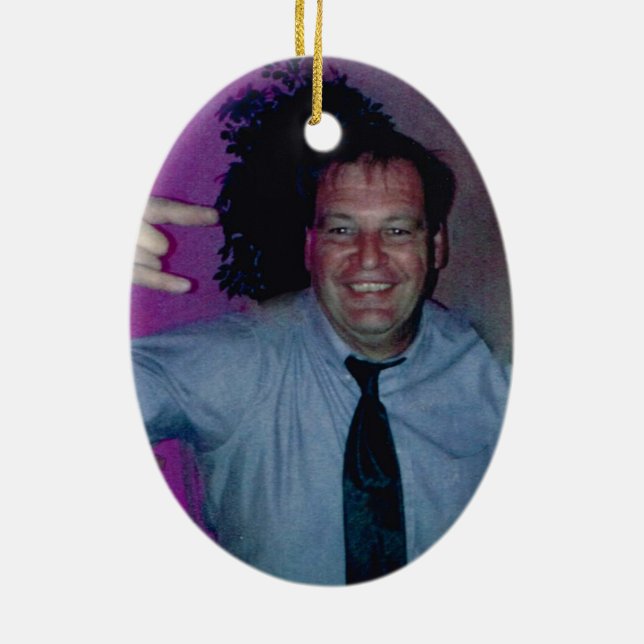 Robert Hoynes Tribute Ornament #2 (Back)