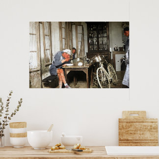 Robert Jacquinot Tour Stage 5 Taking A Break 1922 Poster