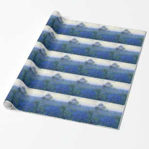 Robert Julian Onderdonk a-cloudy-day-bluebonnets Wrapping Paper