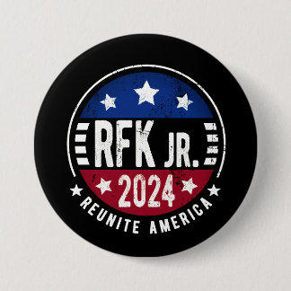 Robert Kennedy, Jr. for President 2024 7.5 Cm Round Badge