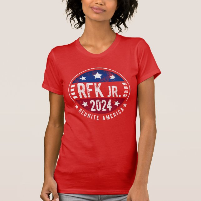 Robert Kennedy, Jr. for President 2024 T-Shirt (Front)