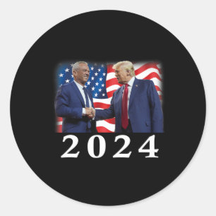 Robert Kennedy Jr Rfk Jr For Trump Unity President Classic Round Sticker