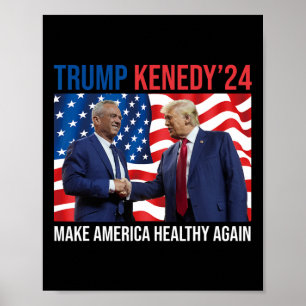 Robert Kennedy Jr Rfk Jr For Trump Unity President Poster