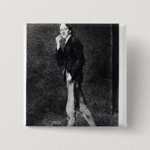 Robert Louis Stevenson 15 Cm Square Badge