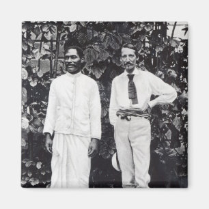 Robert Louis Stevenson and his friend Magnet