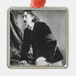 Robert Louis Stevenson Metal Tree Decoration