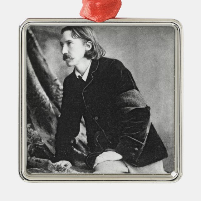 Robert Louis Stevenson Metal Tree Decoration (Front)