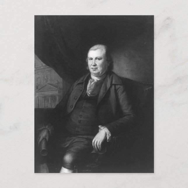 Robert Morris Postcard (Front)