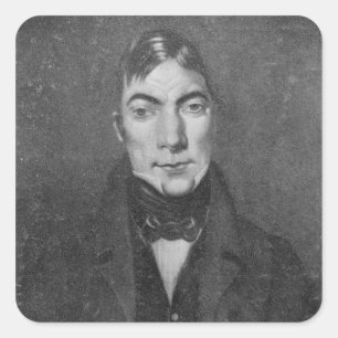 Robert Owen Square Sticker