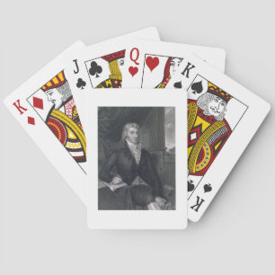 Robert R. Livingston, engraved by E. Mackenzie (en Playing Cards
