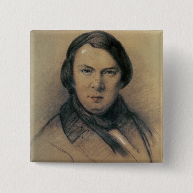 Robert Schumann  1853 15 Cm Square Badge (Front)