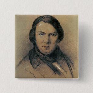 Robert Schumann 1853 15 Cm Square Badge