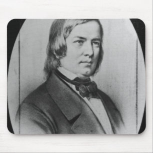 Robert Schumann  engraved from a photograph Mouse Pad