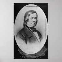 Robert Schumann  engraved from a photograph