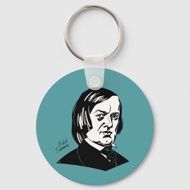 Robert Schumann Key Ring (Front)