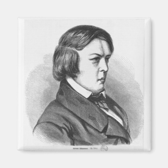 Robert Schumann Magnet (Front)