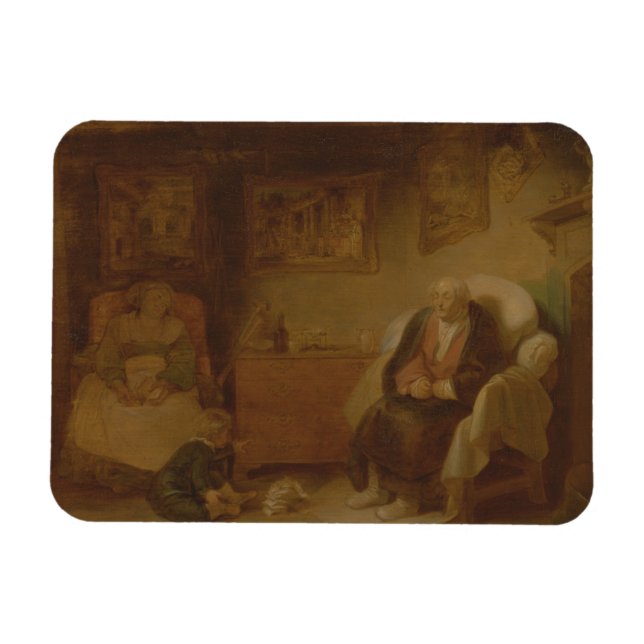 Robert Smirke - The Seven Ages of Man Magnet (Horizontal)