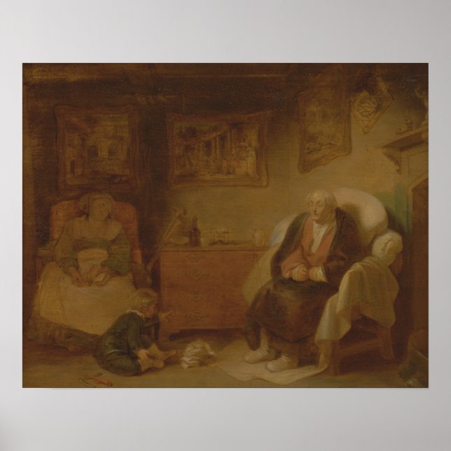 Robert Smirke - The Seven Ages of Man Poster (Front)