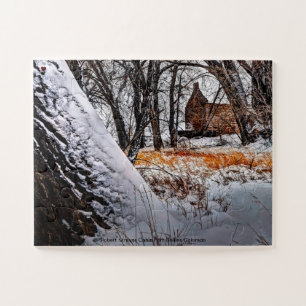 Robert Strauss Cottage Fort Collins Colorado Jigsaw Puzzle