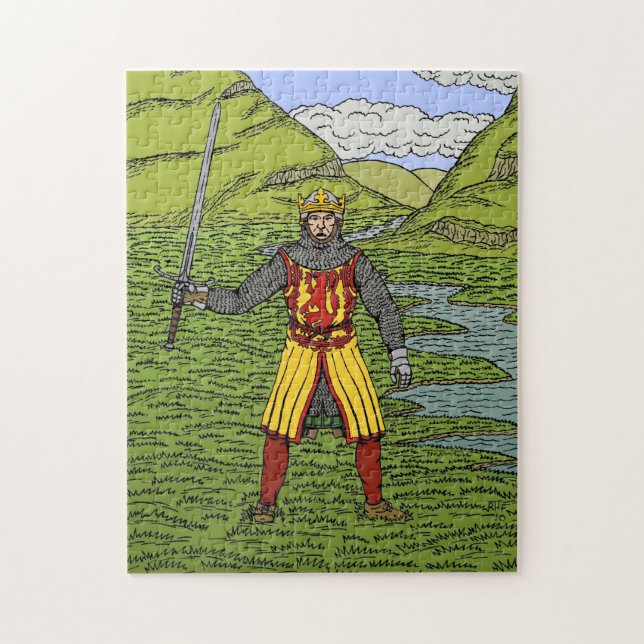 Robert the Bruce Jigsaw Puzzle (Vertical)