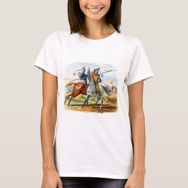 Robert the Bruce kills Sir Henry Bohum T-Shirt (Front)
