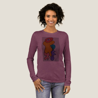 Robert Vincent Peters Marker Art Long Sleeve Tri-Blend Shirt